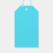 Wees vrolijk. Wees helder. Kerstmis Imker Kerstman Cadeaulabel (Achterkant)