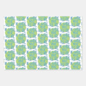 Wees waar je voeten zijn herstel slogan inpakpapier vel (Voorkant 3)