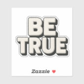 Wees Waarachtig Bericht  Sticker (Vel)