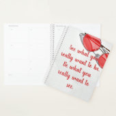 Wees wat je echt wilt zien planner (Display)