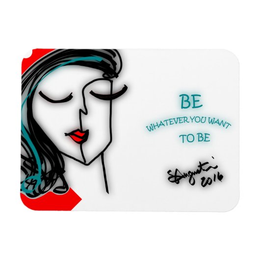 WEES WAT JE WILT ZIJN MAGNEET (Horizontaal)