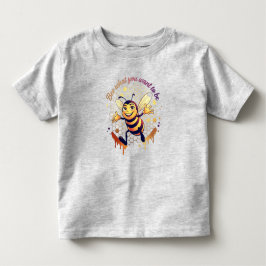 Wees wat je wilt zijn – Schattige honingbij  Kinder Shirts