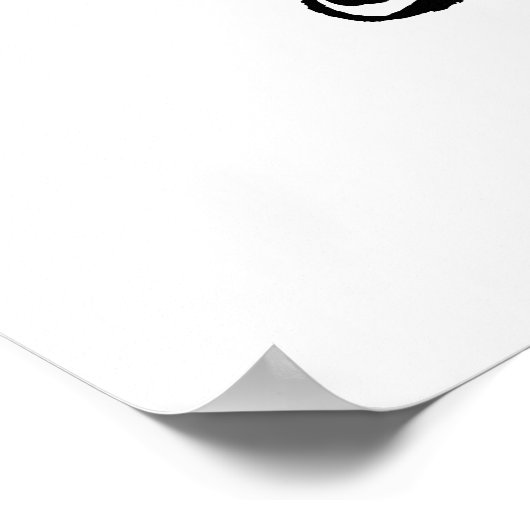 Wees water poster (Hoek)