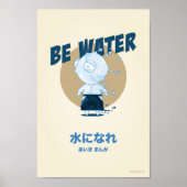 Wees water poster (Voorkant)