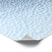 Wees Water Serene Waterdruppel Muurkunst Poster (Hoek)