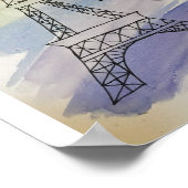 Wees Waterverf en inkt Poster (Hoek)