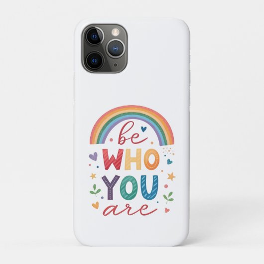 Wees wie je bent Case-Mate iPhone case (Achterkant)