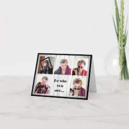 Wees wie je bent en zeg wat je Kaart voelt