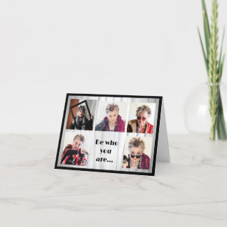 Wees wie je bent en zeg wat je Kaart voelt