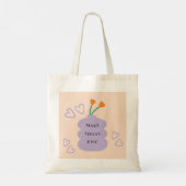 Wees wie je bent 💪🏻 tote bag (Achterkant)