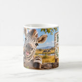 Wees Wild op Je Eigen Manier Zebra Mok (Center)