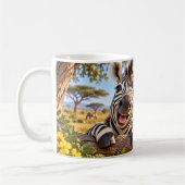 Wees Wild op Je Eigen Manier Zebra Mok (Links)