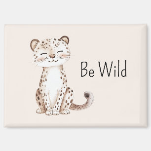 Wees Wilde Jachtluipaard Magneet