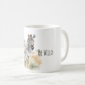 Wees Wilde Zebra Koffiemok (Voorkant rechts)