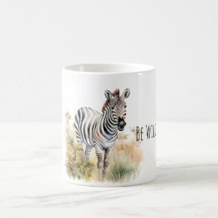 Wees Wilde Zebra Koffiemok