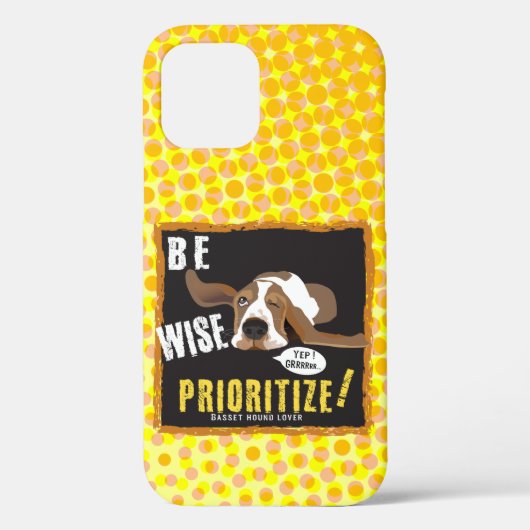Wees Wise, geef voorrang! Case-Mate iPhone Case (Achterkant)