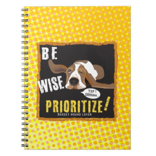 Wees Wise, geef voorrang! Notitieboek