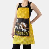 Wees Wise, geef voorrang! Schort (Insitu)