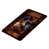 Wees Witchy het is Samhain Witch Magnet Magneet (Linkerzijde)