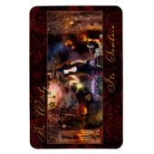 Wees Witchy het is Samhain Witch Magnet Magneet (Verticaal)