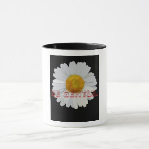 Wees Zacht Minimalistische Madeliefjes Bloem Esthe Mok