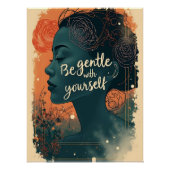 Wees zachtaardig perfect poster (Voorkant)