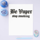 Wees zachter, stop met roken flyer (Enkel)