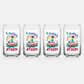 Wees zelf de anderen inspireren blikvorm glas (Achterkant)