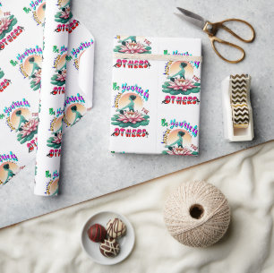Wees zelf de anderen inspireren cadeaupapier