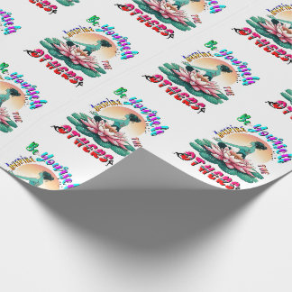 Wees zelf de anderen inspireren cadeaupapier