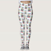 Wees zelf de anderen inspireren leggings (Voorkant)