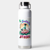 Wees zelf de anderen inspireren waterfles (Achterkant)
