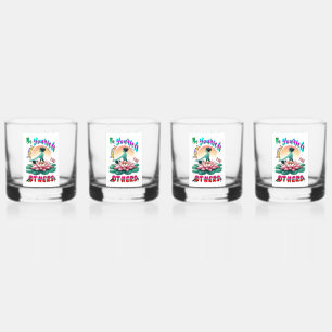 Wees zelf de anderen inspireren whisky glas