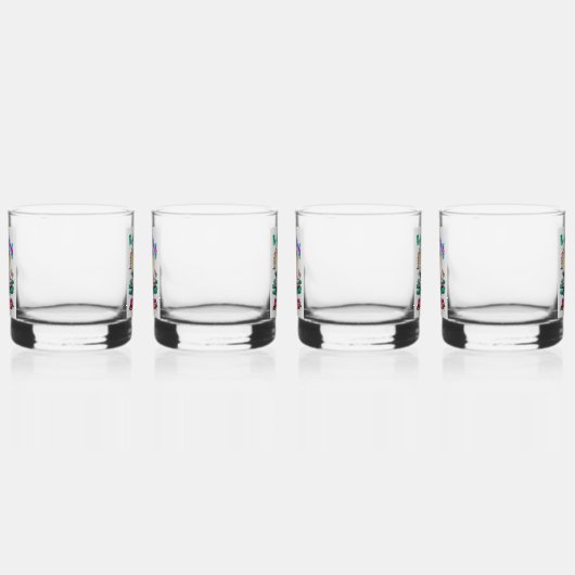Wees zelf de anderen inspireren whisky glas (Links)