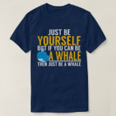 Wees zelf een walvis t-shirt (Design voorkant)