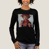 Wees zelfverzekerd Tri-blend shirt voor vrouwen (Voorkant)
