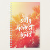 Wees zo eerlijk mogelijk als u het beste kunt kiez planner (Voorkant)