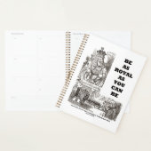 Wees zo koninklijk als je Wonderland advies kunt z Planner (Display)