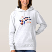 Wees zo moedig als je Geweldige bent. Hoodie (Voorkant)