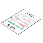 Wees zo vriendelijk als je citaat notitieboek (Linkerzijde)