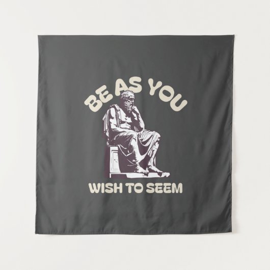 WEES ZOALS JE WILT LIJKEN WANDKLEED (Voorkant)