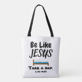 Wees zoals Jezus Tote Bag (Achterkant)