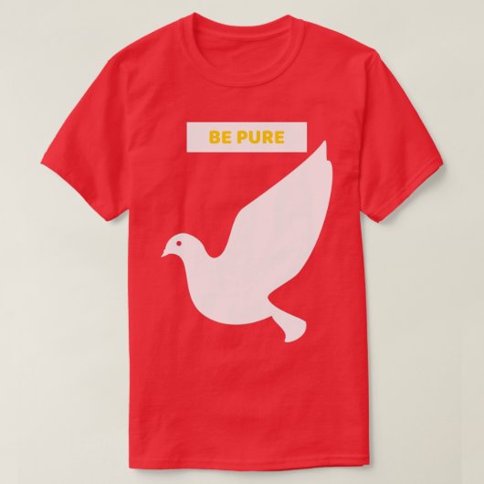 Wees zuiver 2 t-shirt (Design voorkant)