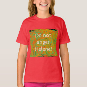 wees zwart maakt geen gevaar voor abstracte kunst t-shirt