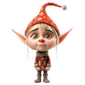 Weesachtig Meisje Kerst Elf Baby Bodypakje Romper