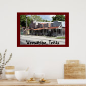 Weesatche Texas ouder dan 150 jaar! Poster (Keuken)