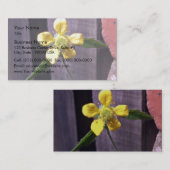 Weesbloem Visitekaartje (Voorkant / Achterkant)