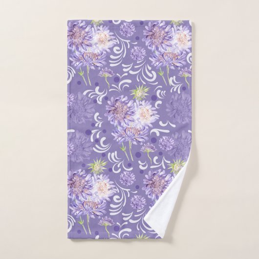 weesbloemen bad handdoek (Handdoek)