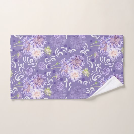 weesbloemen bad handdoek (Handdoek)