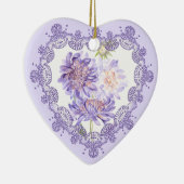 weesbloemen keramisch ornament (Rechts)